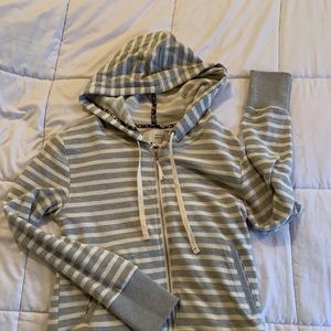 Anthropologie zip up sweatshirt